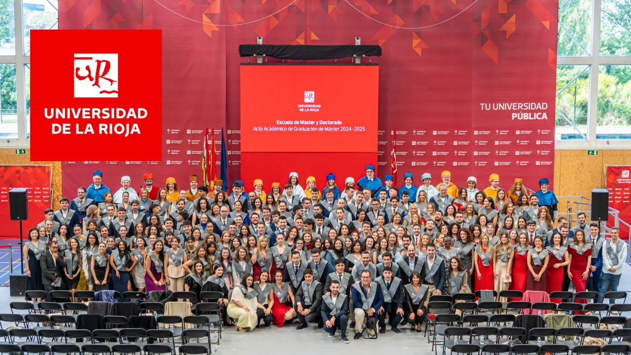 Acto Académico de Graduación 2024-2025 de la Escuela de Máster y Doctorado de la UR