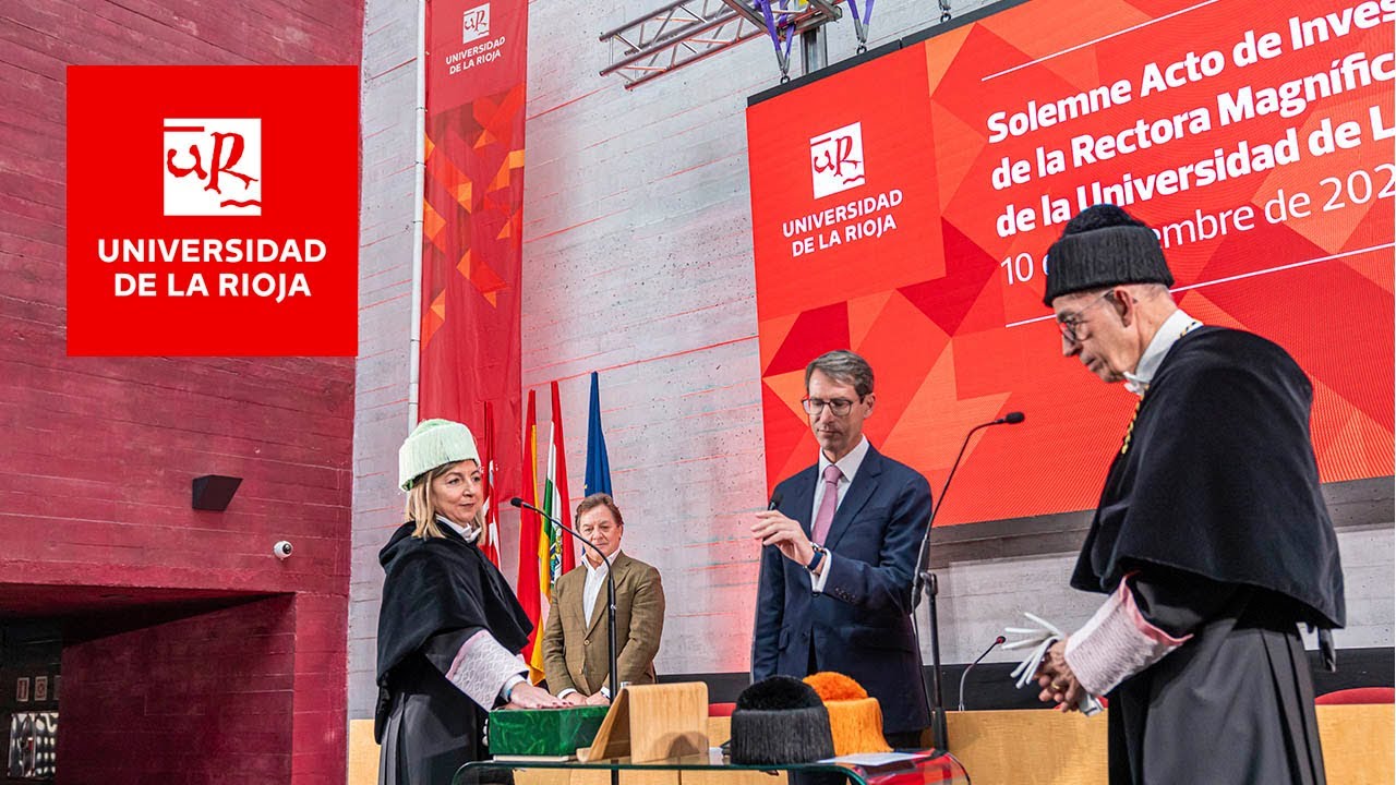 Solemne Acto de Investidura de la Rectora Magnífica de la Universidad de La Rioja