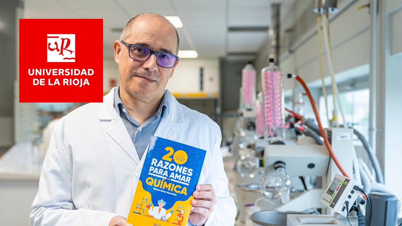 Héctor Busto publica el libro '20 razones para amar la química'