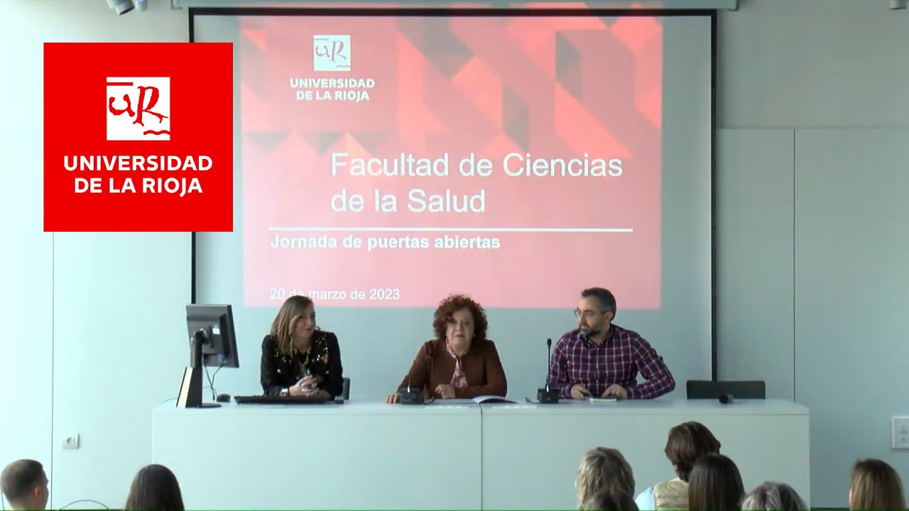 Jornada de Puertas Abiertas · Facultad de Ciencias de la Salud · #PuertasAbiertasUR
