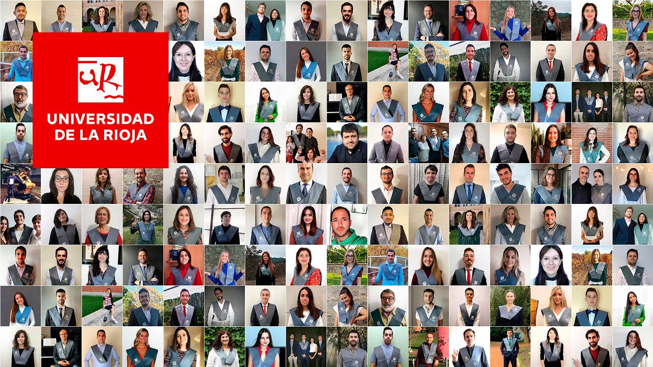 Acto de Graduación online 2019-2020. Escuela de Máster y Doctorado Universidad de La Rioja