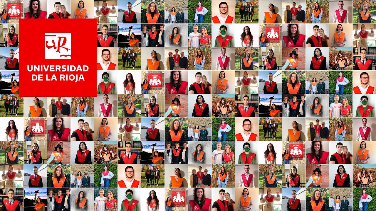 Acto de Graduación online 2019-2020. Facultad Ciencias Jurídicas y Sociales Universidad de La Rioja