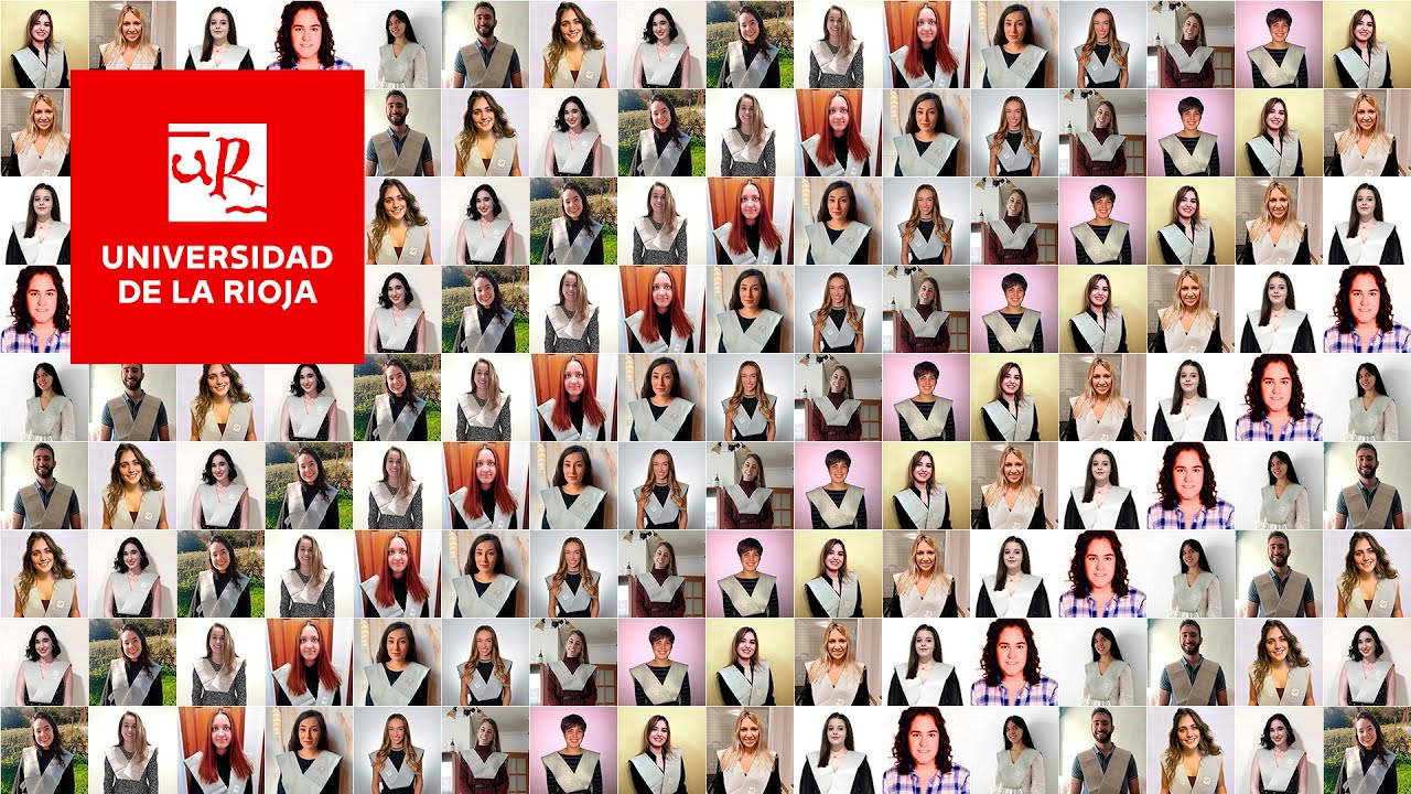 Acto de Graduación online 2019-2020. Escuela Universitaria de Enfermería Universidad de La Rioja