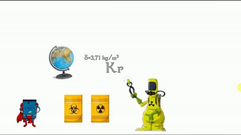 Kripton. El elemento estable a cuya configuración electrónica aspiraba el Bromo, Colegio Salesianos