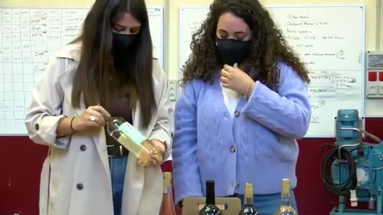 Gama de vinos y bebidas 'Las Patronas' de la IX Promoción de Enología (1/3)