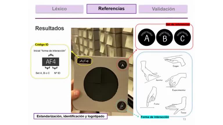 Desarrollo y validación de referencias de tacto para caracterizar las propiedades en boca de vin...